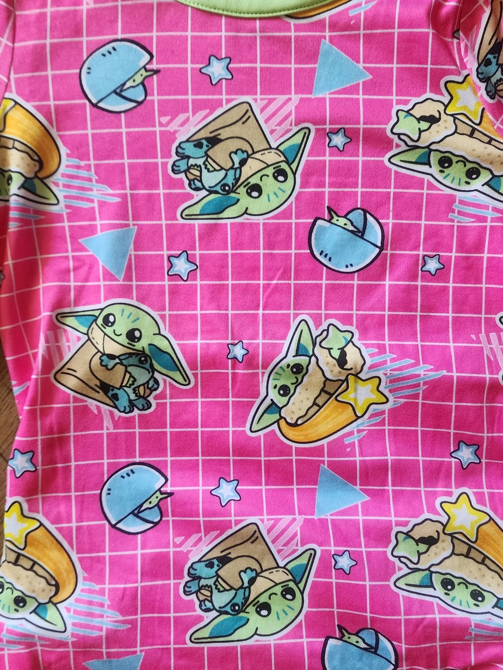 Star Wars Pink Grogu (Baby Yoda) Kids Pajama Set
